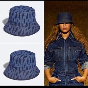 Brand New- Adidas Ivy Park Reversible Monogram Bucket Hat